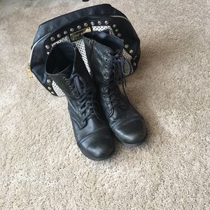 Steve Madden ‘Troopa’ Combat Boot